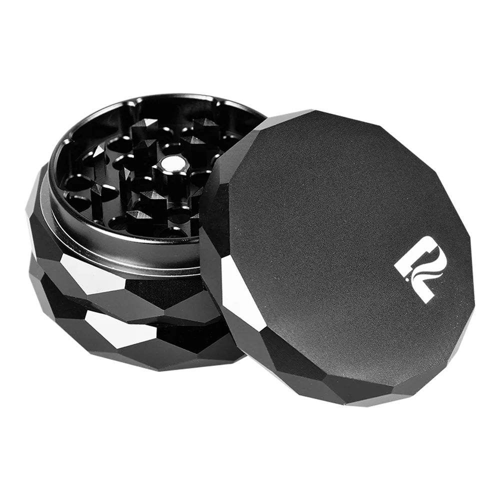 Pulsar Diamond Faceted Herb Grinder | 4pc | 2.25" - Image 6