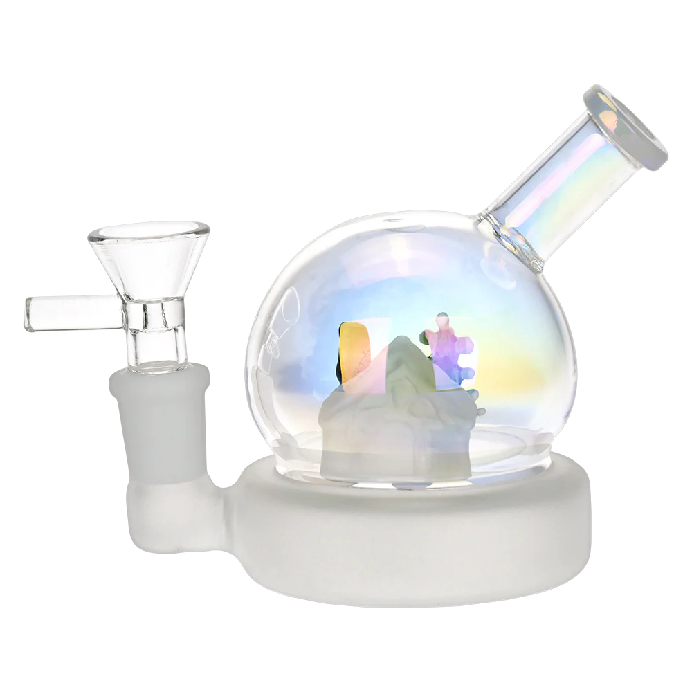 Frosted Snow Globe Bong - Image 2
