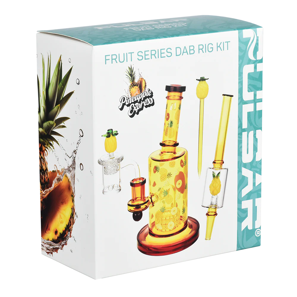 Pulsar Fruit Series Wax Pipe Duo | Pineapple Express - Image 8