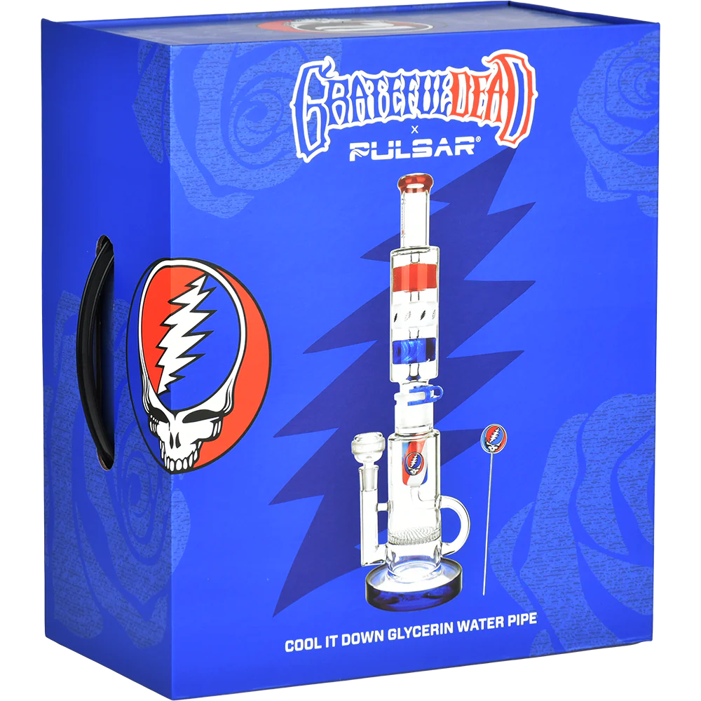 Grateful Dead x Pulsar Cool It Down Glycerin Stacker Bong Set - Image 6