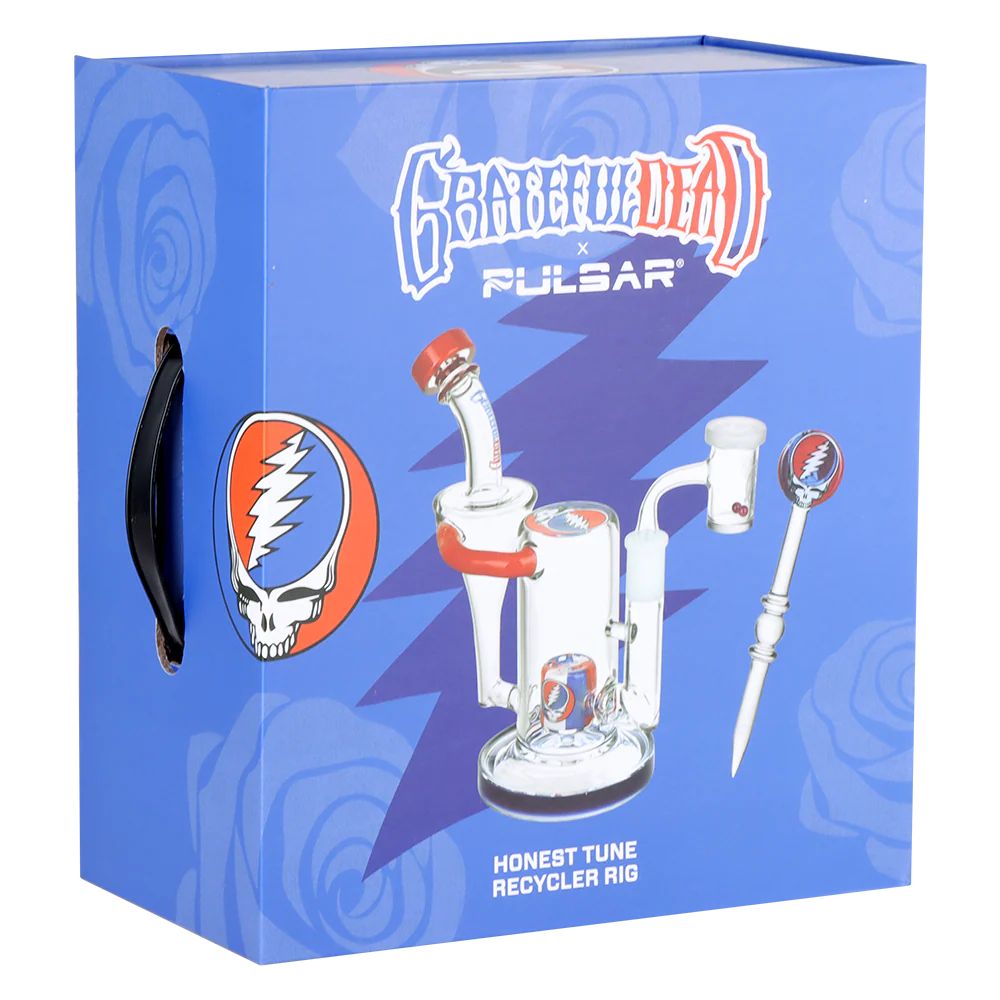 Grateful Dead x Pulsar Honest Tune Recycler Dab Rig Set - Image 7