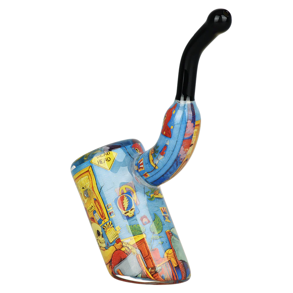 Grateful Dead x Pulsar Inside Print Sherlock Pipe | Deadhead Dorm - Image 3