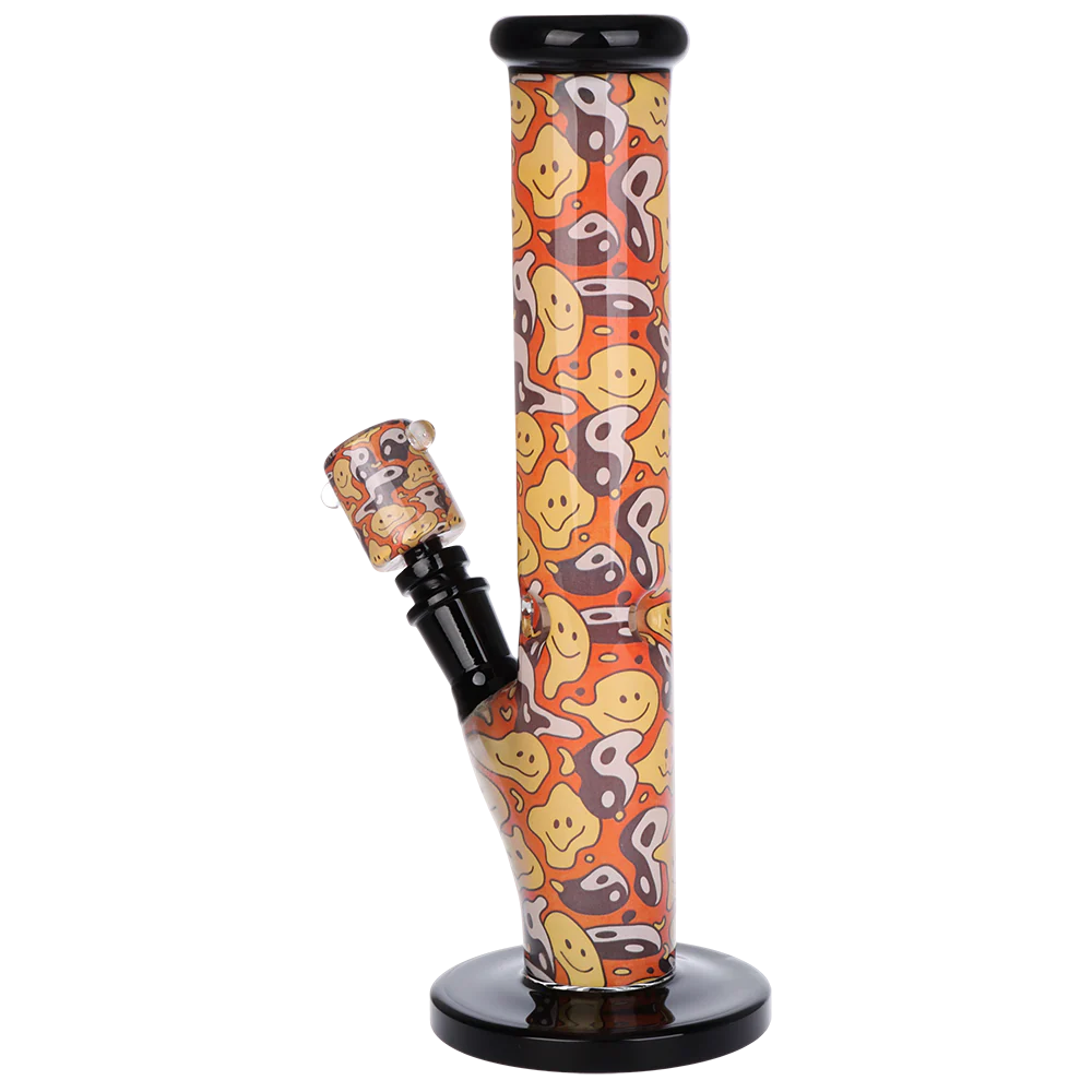 Pulsar Inside Print Straight Tube Bong | Yin Yang Y'all - Image 2