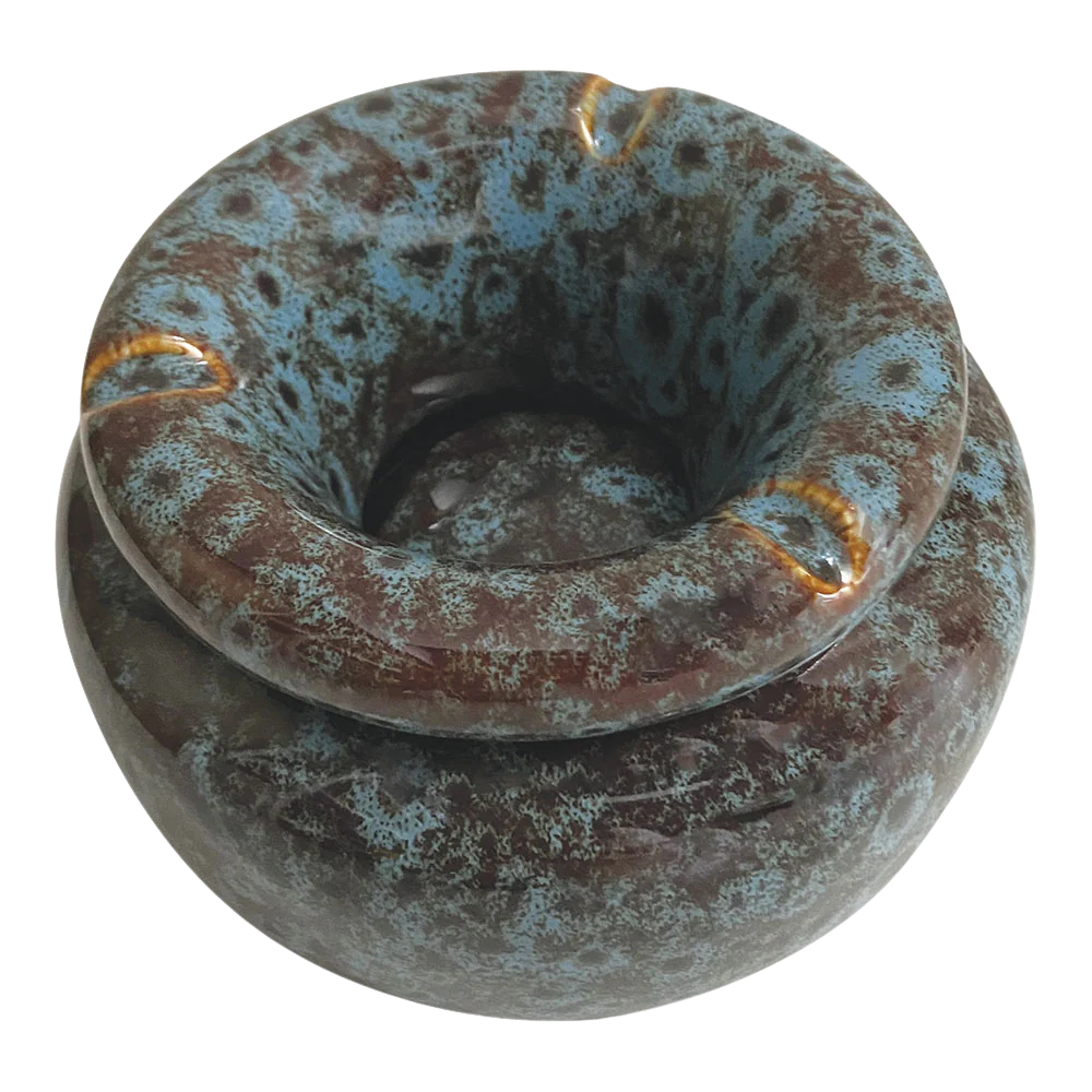 Moroccan Ceramic Ashtray - Image 3