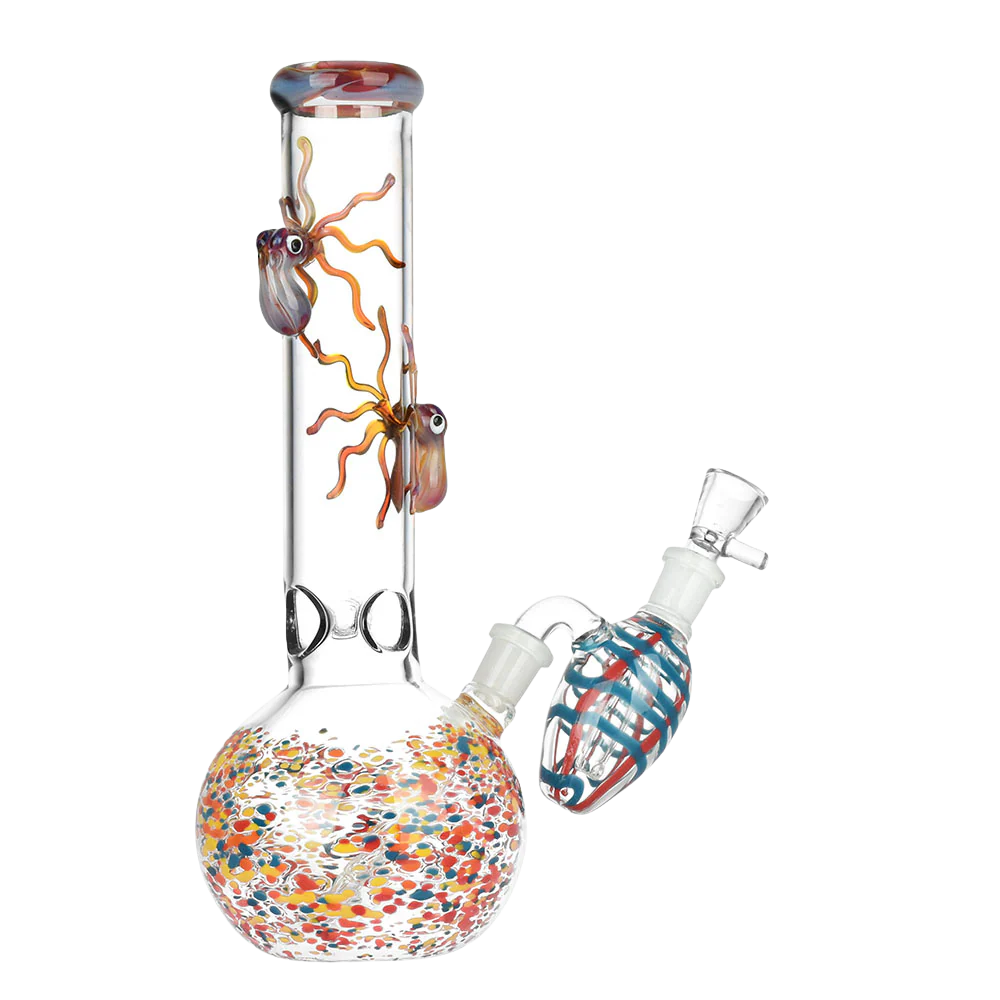 Octopus Frit Bubble Base Bong & Ash Catcher - Image 4