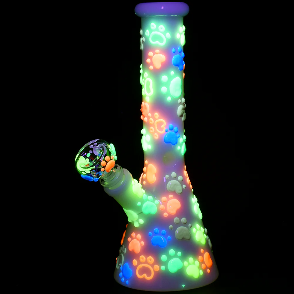Paws for the Cause Glow Beaker Bong - Image 3