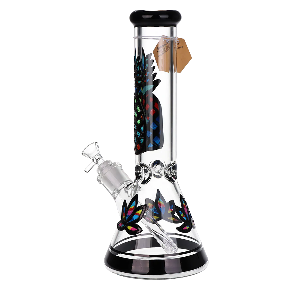 SeshGear Psychedelic Pineapple Beaker Bong - Image 3