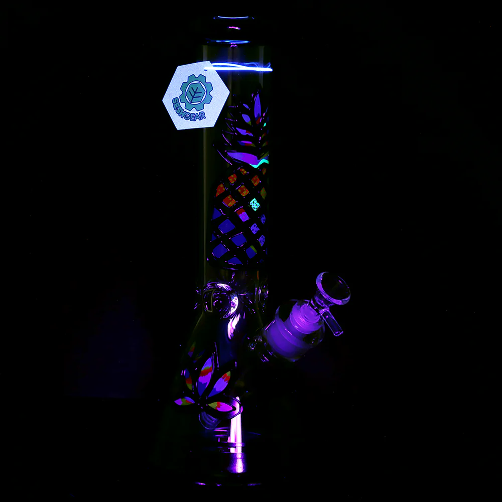 SeshGear Psychedelic Pineapple Beaker Bong - Image 4
