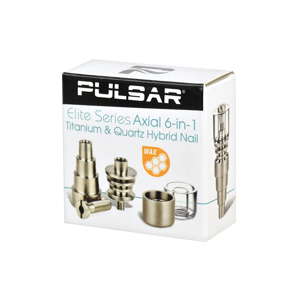 Pulsar Axial 6-in-1 Titanium & Quartz Hybrid Nail - Image 4