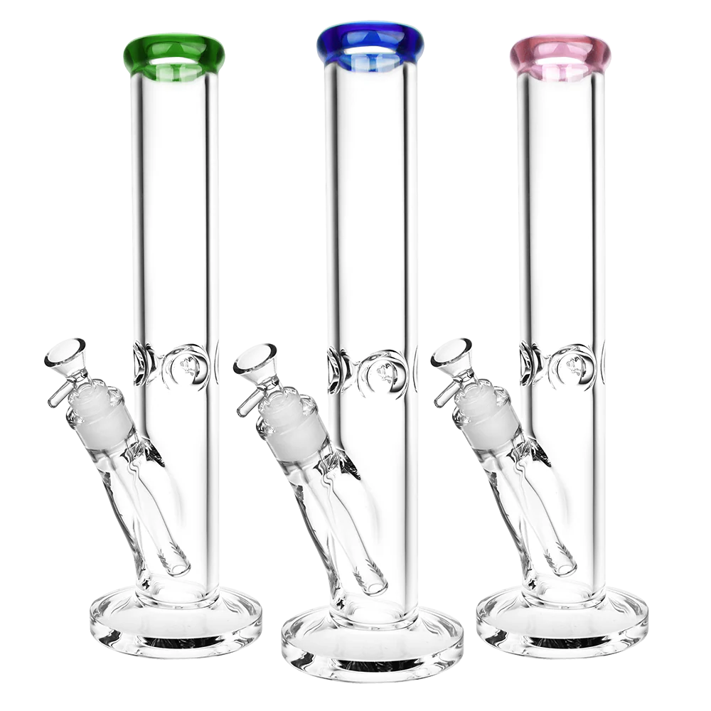 SeshGear Classic Glass Straight Tube Bong - Image 11