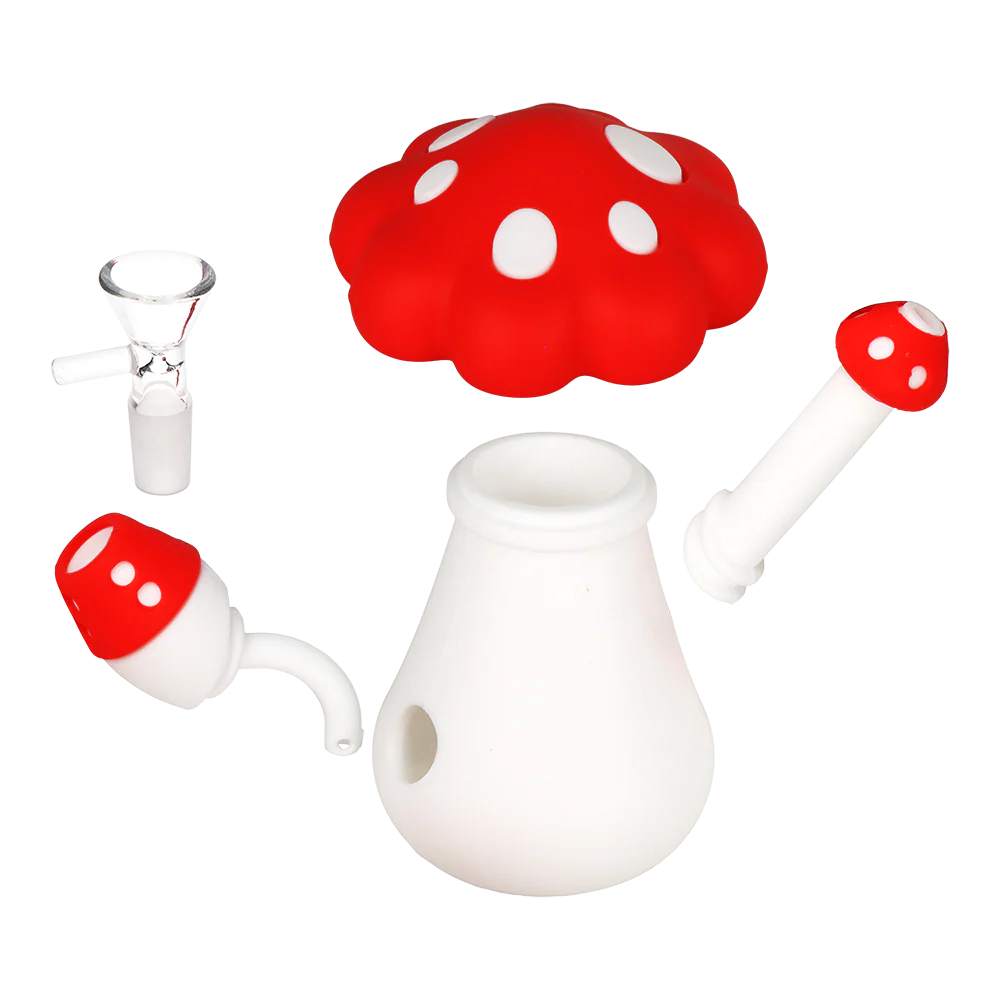 SeshGear Spotted Shroom Silicone Bong - Image 4