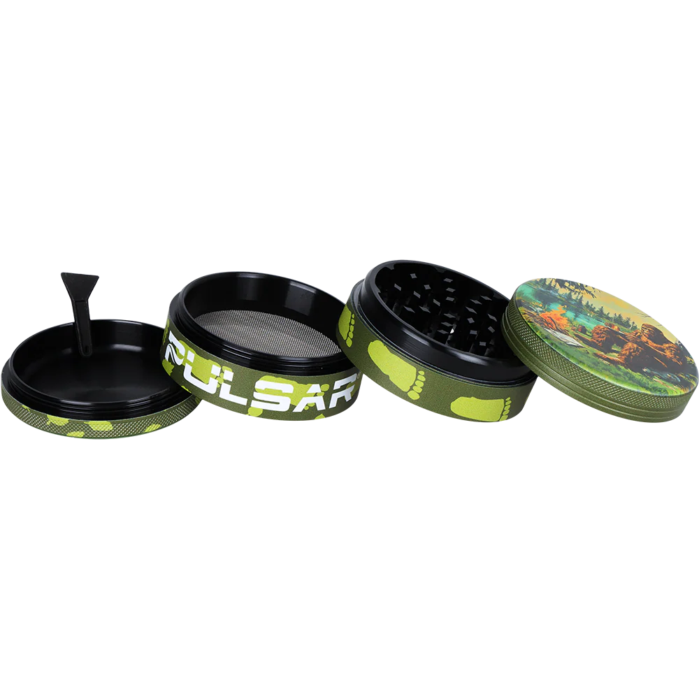 Pulsar Side Art Design Series Grinder | Bigfoot Camp - Image 3