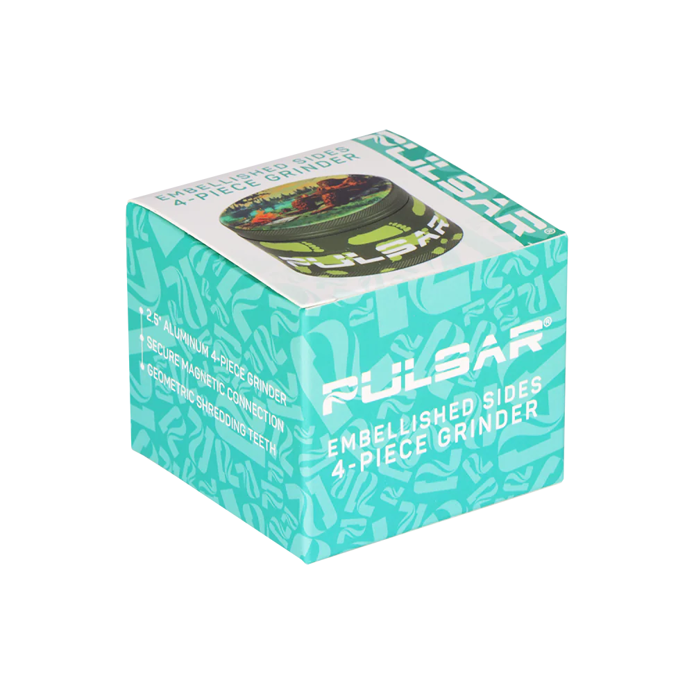 Pulsar Side Art Design Series Grinder | Bigfoot Camp - Image 4